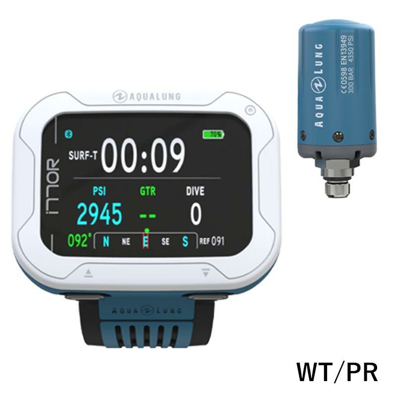 アクアラングダイブコンピュータi770Rトランスミッター2付きAQUALUNGダイビングコンピュータUSB充電カラー液晶Bluetoothスマホ連携リストタイプダイビングコンピュータダイコンおすすめダイブコンピュータ