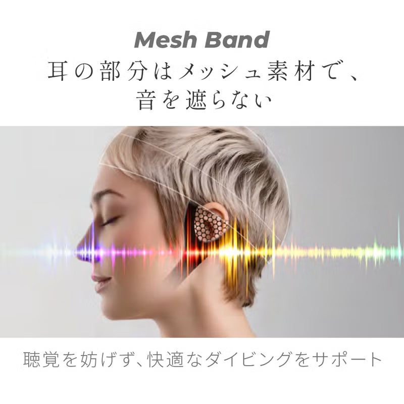 ダイビングビーニーモビーズMOBBYSDA5830スキューバダイビング寒さ対策ウェットスーツフードヘッドキャップヘアバンドサーフキャップ