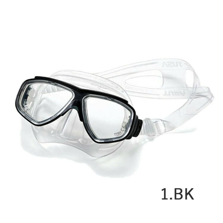ダイビングマスクTUSA/ツサM7500/M7500QBスプレンダイブIIマスク軽器材水中メガネ二眼タイプ