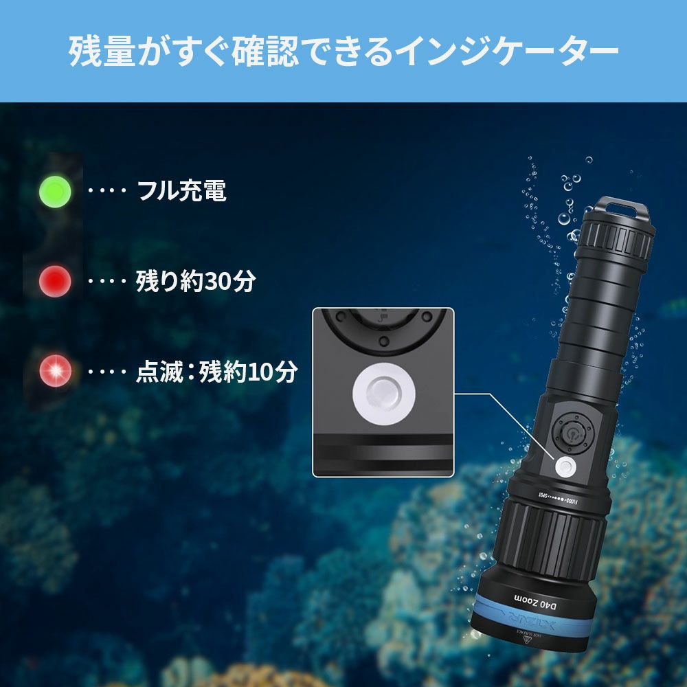 D40ZOOM1600adjustableBeam(w/oBT,Charger)AF063001