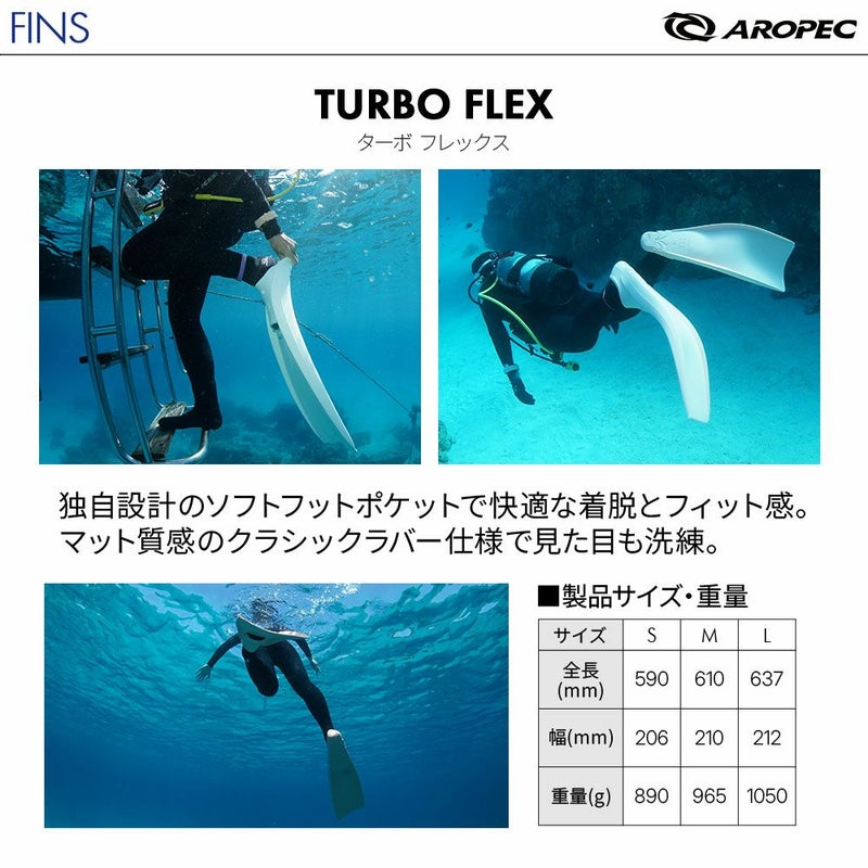【PANORAMA bk-CLASSIC-TURBO FLEX】 ダイビング 軽器材セット