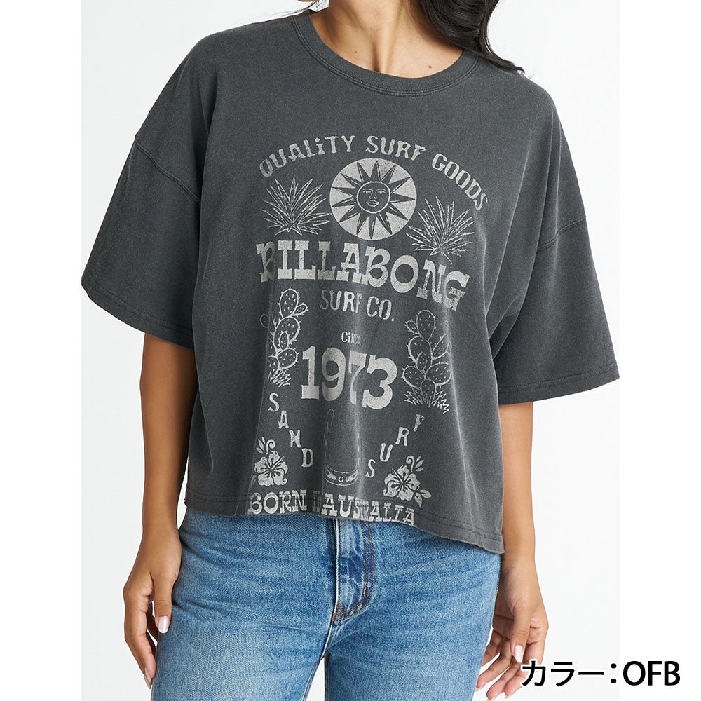 SUN ECHOES WL CROPPED COOL DRY TEE BG01C209
