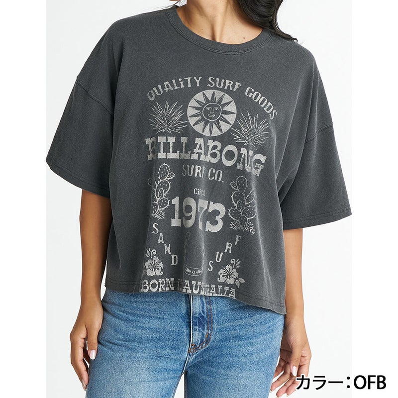 SUN ECHOES WL CROPPED COOL DRY TEE BG01C209