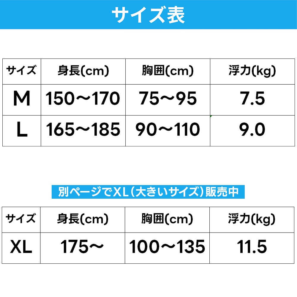 スノーケリングベストリーフツアラーシュノーケリングベスト（大人用）RA0409